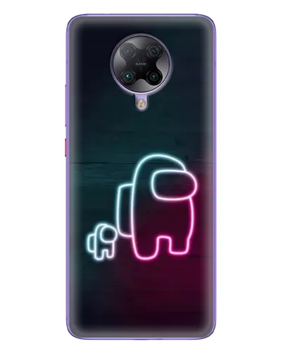 Чехол для Xiaomi POCO F2 Pro с картинкой «Among Us неон-арт» Чехол для Xiaomi POCO F2 Pro с картинкой «Among Us неон-арт»