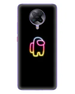 Чехол для Xiaomi POCO F2 Pro с картинкой «Among Us градиент»