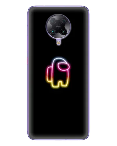 Чехол для Xiaomi POCO F2 Pro с картинкой «Among Us градиент» Чехол для Xiaomi POCO F2 Pro с картинкой «Among Us градиент»