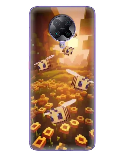Чехол для Xiaomi POCO F2 Pro с картинкой «Поле подсолнухов»