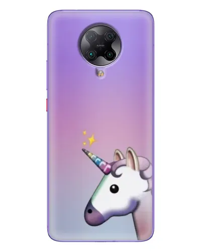 Чехол для Xiaomi POCO F2 Pro с картинкой «Единорог градиент»
