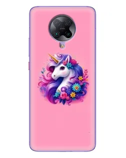 Чехол для Xiaomi POCO F2 Pro с картинкой «Сказочный единорог»