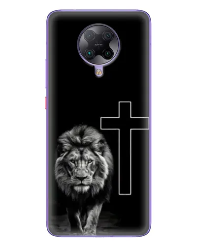 Чохол для Xiaomi POCO F2 Pro з картинкою «Лев та Хрест» Чохол для Xiaomi POCO F2 Pro з картинкою «Лев та Хрест»