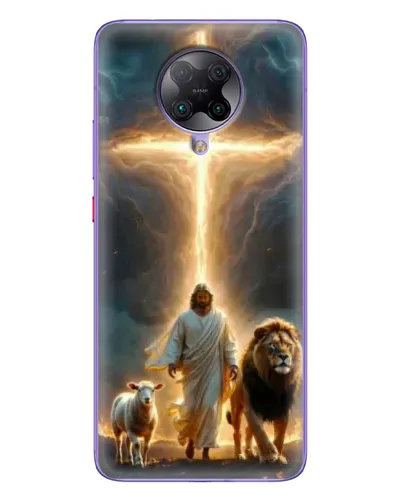 Чохол для Xiaomi POCO F2 Pro з картинкою «Лев Юди та Світло» Чохол для Xiaomi POCO F2 Pro з картинкою «Лев Юди та Світло»