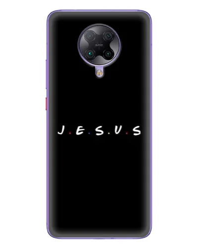 Чохол для Xiaomi POCO F2 Pro з картинкою «Крапки віри J.E.S.U.S.» Чохол для Xiaomi POCO F2 Pro з картинкою «Крапки віри J.E.S.U.S.»