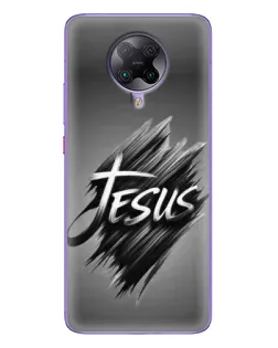 Чохол для Xiaomi POCO F2 Pro з картинкою «Напис Jesus Graffiti»