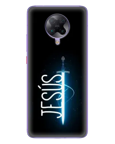 Чохол для Xiaomi POCO F2 Pro з картинкою «Меч Духа Jesus» Чохол для Xiaomi POCO F2 Pro з картинкою «Меч Духа Jesus»