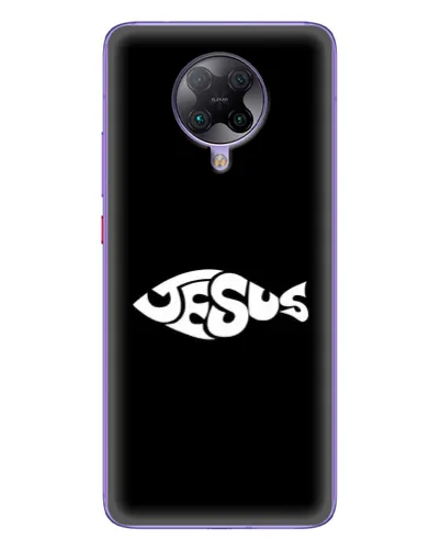 Чохол для Xiaomi POCO F2 Pro з картинкою «Риба Jesus» Чохол для Xiaomi POCO F2 Pro з картинкою «Риба Jesus»