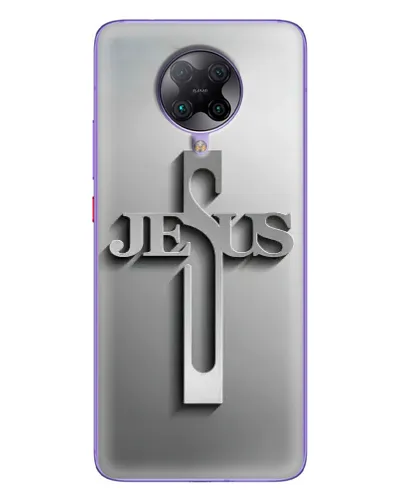 Чохол для Xiaomi POCO F2 Pro з картинкою «Металевий хрест Jesus» Чохол для Xiaomi POCO F2 Pro з картинкою «Металевий хрест Jesus»