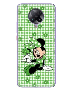 Чехол для Xiaomi POCO F2 Pro с картинкой «Mickey в клетку»