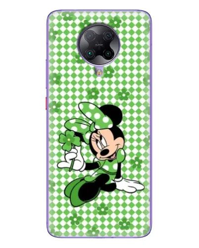 Чехол для Xiaomi POCO F2 Pro с картинкой «Mickey в клетку»