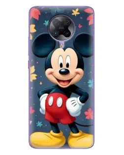 Чехол для Xiaomi POCO F2 Pro с картинкой «Осенний Mickey Mouse»