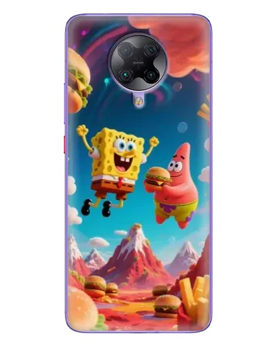 Чохол для Xiaomi POCO F2 Pro з картинкою «Космічний фастфуд»