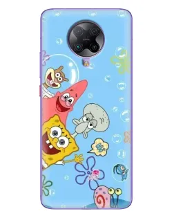 Чохол для Xiaomi POCO F2 Pro з картинкою «Веселі бульбашки»