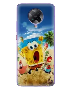 Чохол для Xiaomi POCO F2 Pro з картинкою «Розваги на пляжі»