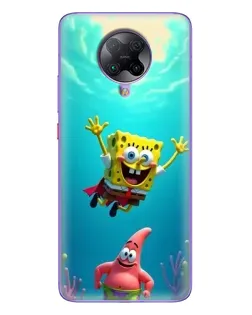 Чехол для Xiaomi POCO F2 Pro с картинкой «Спанч Боб под водой» Чехол для Xiaomi POCO F2 Pro с картинкой «Спанч Боб под водой»