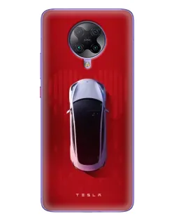 Чохол для Xiaomi POCO F2 Pro з картинкою «Tesla Top View» Чохол для Xiaomi POCO F2 Pro з картинкою «Tesla Top View»