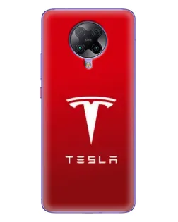 Чохол для Xiaomi POCO F2 Pro з картинкою «Tesla Red Classic» Чохол для Xiaomi POCO F2 Pro з картинкою «Tesla Red Classic»