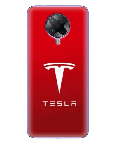 Чехол для Xiaomi POCO F2 Pro с картинкой «Tesla Red Classic»