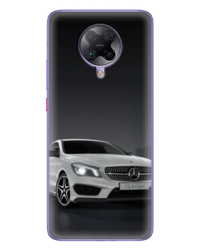 Чехол для Xiaomi POCO F2 Pro с картинкой «Mercedes AMG GT Silver»