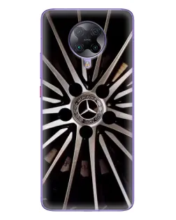 Чехол для Xiaomi POCO F2 Pro с картинкой «Диск Mercedes»