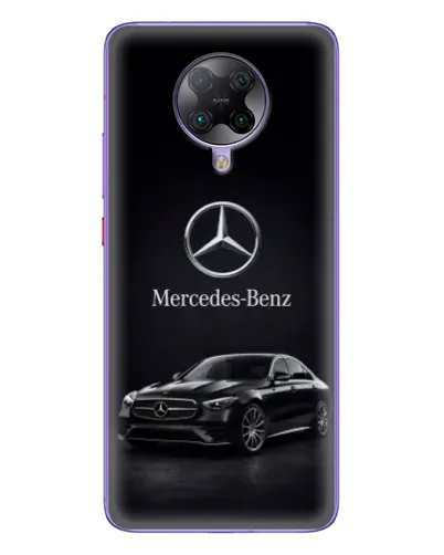 Чехол для Xiaomi POCO F2 Pro с картинкой «Mercedes — решетка радиатора»