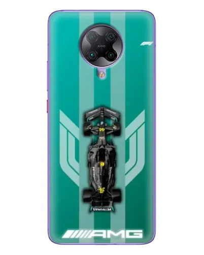 Чехол для Xiaomi POCO F2 Pro с картинкой «Mercedes AMG Petronas»