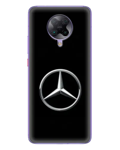 Чехол для Xiaomi POCO F2 Pro с картинкой «Mercedes классический лого»