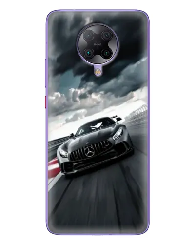 Чехол для Xiaomi POCO F2 Pro с картинкой «Гоночный Mercedes AMG»