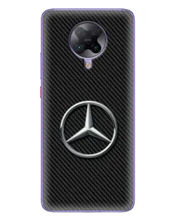Чехол для Xiaomi POCO F2 Pro с картинкой «Карбоновый Mercedes стиль» Чехол для Xiaomi POCO F2 Pro с картинкой «Карбоновый Mercedes стиль»
