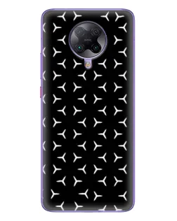 Чехол для Xiaomi POCO F2 Pro с картинкой «Mercedes паттерн звезд» Чехол для Xiaomi POCO F2 Pro с картинкой «Mercedes паттерн звезд»