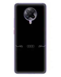 Чохол для Xiaomi POCO F2 Pro з картинкою «Audi — світловий підпис» Чохол для Xiaomi POCO F2 Pro з картинкою «Audi — світловий підпис»
