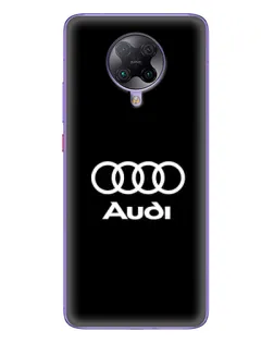 Чохол для Xiaomi POCO F2 Pro з картинкою «Класичне лого Audi» Чохол для Xiaomi POCO F2 Pro з картинкою «Класичне лого Audi»