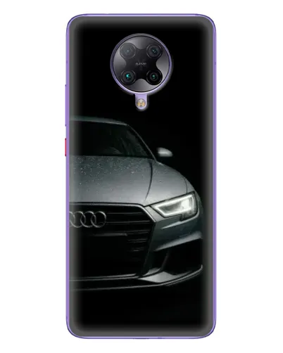 Чехол для Xiaomi POCO F2 Pro с картинкой «Audi — детализация кузова»