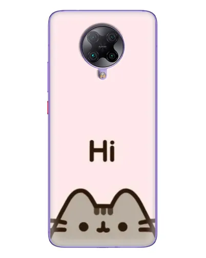 Чохол для Xiaomi POCO F2 Pro з картинкою «Пушин каже Hi» Чохол для Xiaomi POCO F2 Pro з картинкою «Пушин каже Hi»