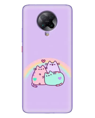 Чохол для Xiaomi POCO F2 Pro з картинкою «Веселкові Пушини» Чохол для Xiaomi POCO F2 Pro з картинкою «Веселкові Пушини»