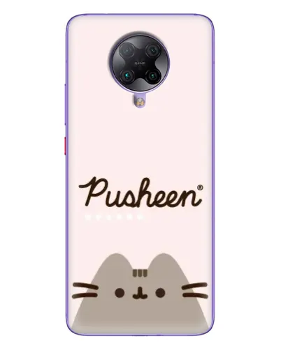 Чохол для Xiaomi POCO F2 Pro з картинкою «Pusheen логотип» Чохол для Xiaomi POCO F2 Pro з картинкою «Pusheen логотип»