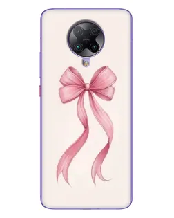 Чохол для Xiaomi POCO F2 Pro з картинкою «Рожевий бант»