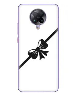 Чехол для Xiaomi POCO F2 Pro с картинкой «Диагональный бант»