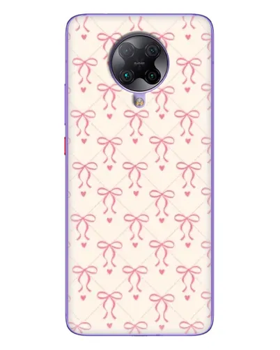 Чехол для Xiaomi POCO F2 Pro с картинкой «Розовые бантики Coquette» Чехол для Xiaomi POCO F2 Pro с картинкой «Розовые бантики Coquette»