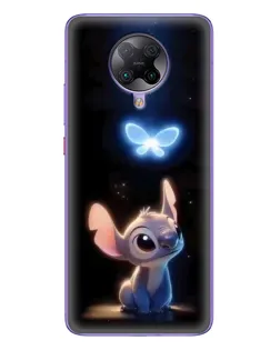 Чехол для Xiaomi POCO F2 Pro с картинкой «Сияющий Стич»