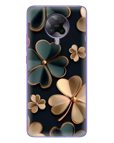 Чехол для Xiaomi POCO F2 Pro с картинкой «Клевер в золоте» Чехол для Xiaomi POCO F2 Pro с картинкой «Клевер в золоте»