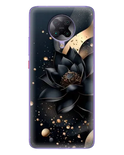 Чехол для Xiaomi POCO F2 Pro с картинкой «Черный лотос» Чехол для Xiaomi POCO F2 Pro с картинкой «Черный лотос»