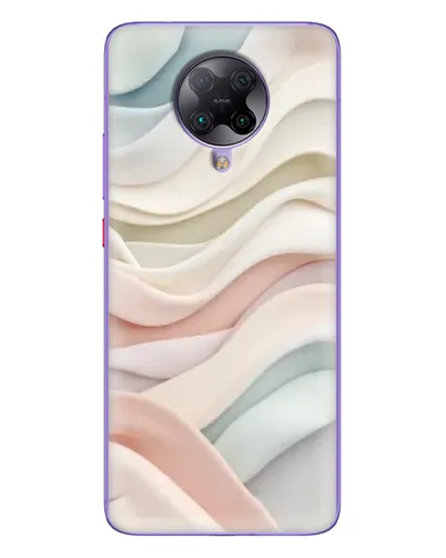 Чехол для Xiaomi POCO F2 Pro с картинкой «Пастельные нежные волны»
