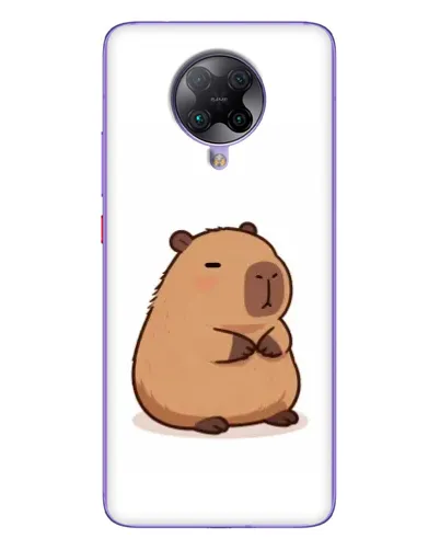 Чехол для Xiaomi POCO F2 Pro с картинкой «Толстенькая капибара»