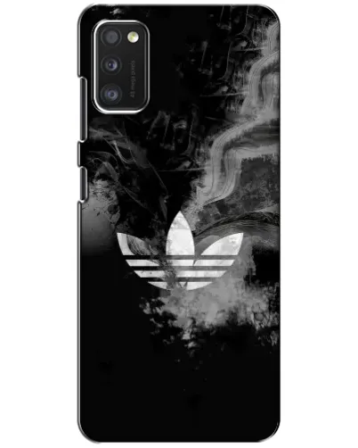 Чехол для Xiaomi POCO M3 с картинкой «Абстрактный дым Adidas»