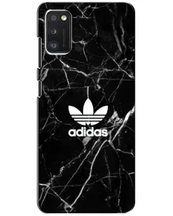 Чехол для Xiaomi POCO M3 с картинкой «Белый мрамор Adidas»