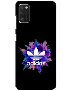 Чехол для Xiaomi POCO M3 с картинкой «Взрыв красок Adidas»