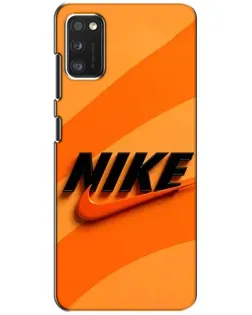 Чехол для Xiaomi POCO M3 с картинкой «Оранжевый драйв Nike»
