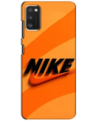 Чехол для Xiaomi POCO M3 с картинкой «Оранжевый драйв Nike»
